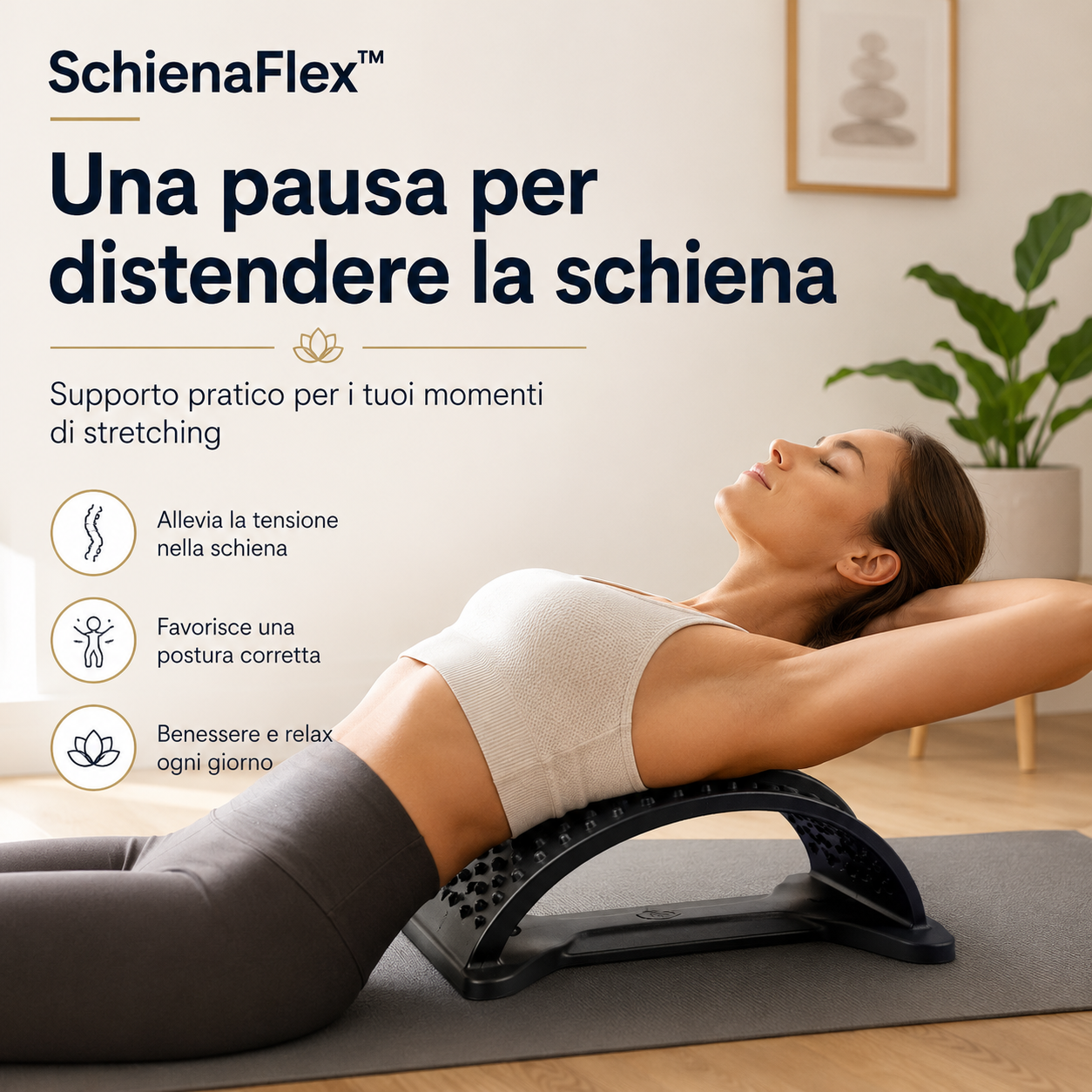 SchienaFlex™ – Supporto per Distensione della Schiena